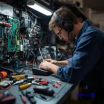 تعمیر آیفون تصویری تابا